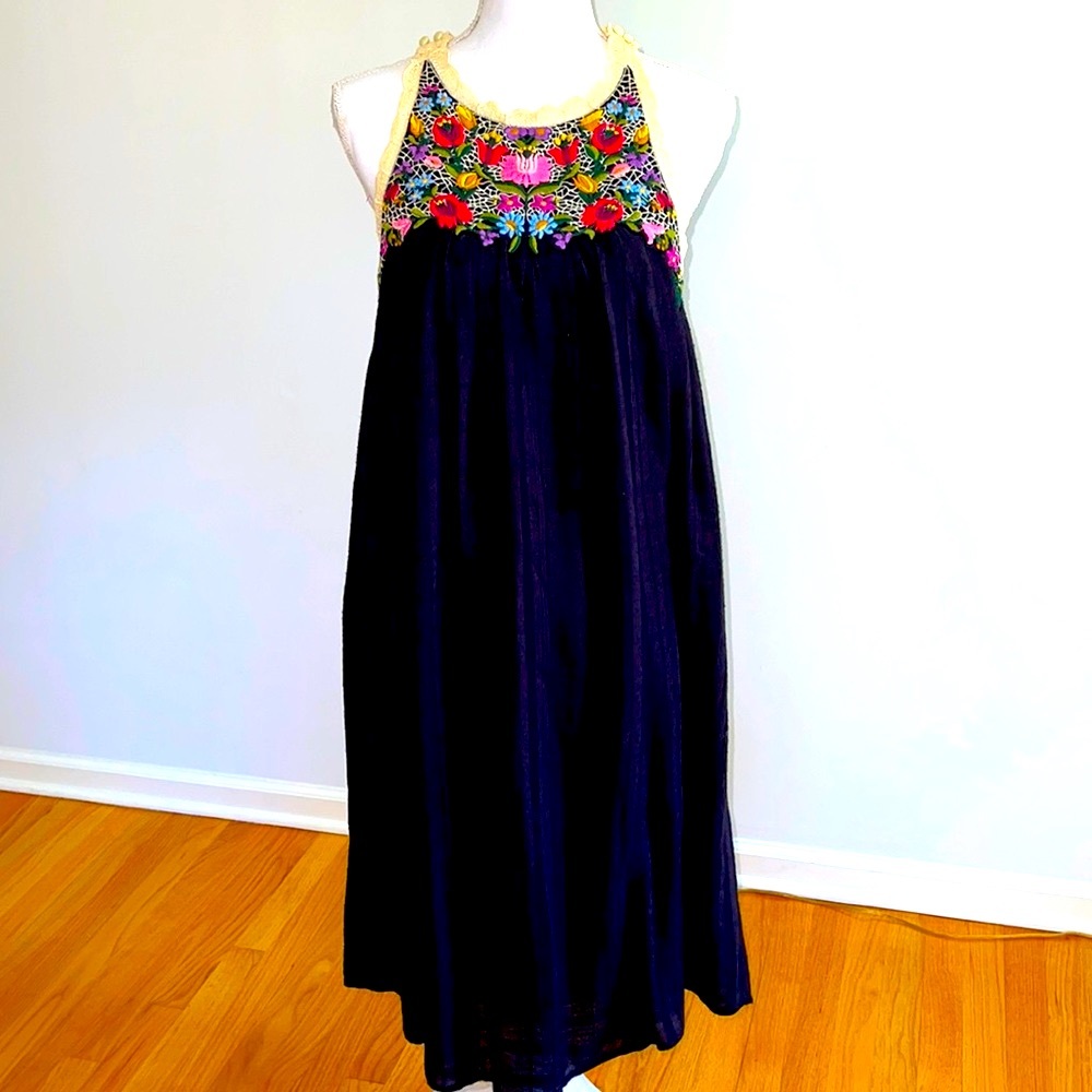 Anthropologie boho. Akemi Kim small midi dress